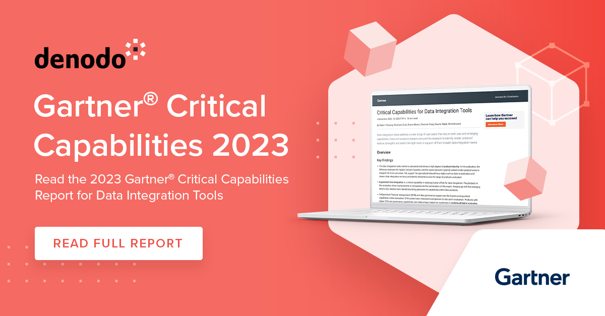 2023 Gartner® Critical Capabilities Report for Data Integration Tools ...